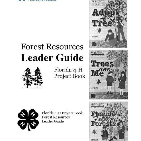 thumbnail for publication: Forest Resources Leader Guide for Florida 4H Project Books
